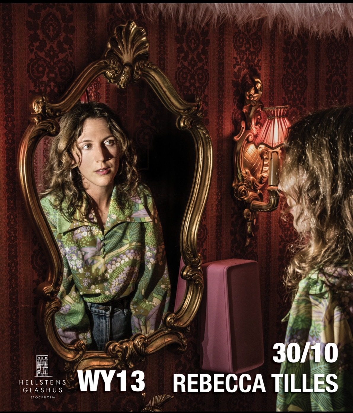 Rebecca Tilles live at Hellstens Glashus WY13, Stockholm 30 Oct 2026 — gig poster